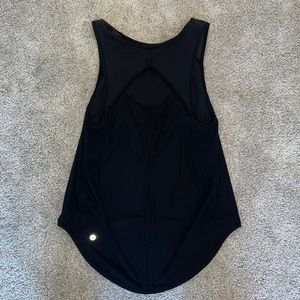 Lululemon black sleeveless top